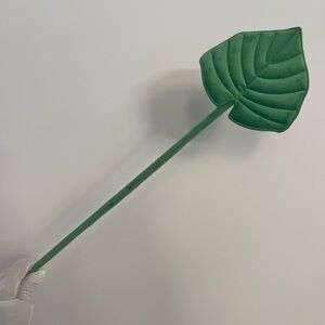 CJ Hendry plush monstera leaf